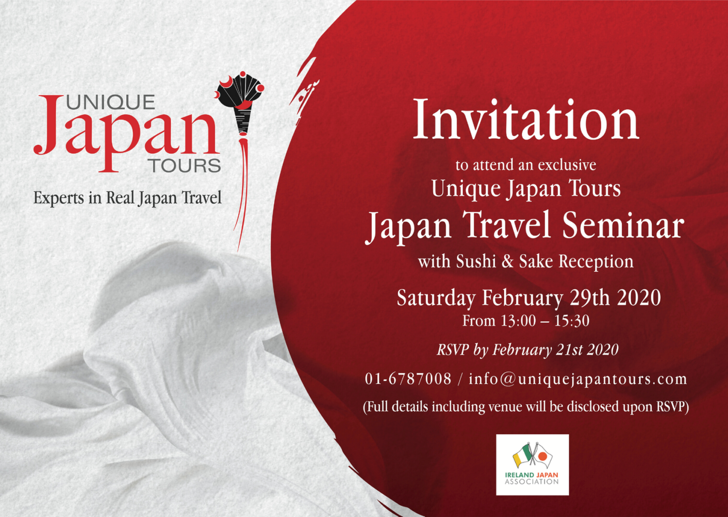 Japan Travel Seminar – Ireland Japan Association